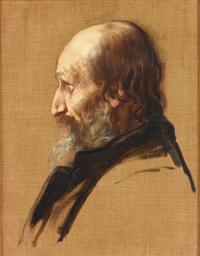 Porträt von Thomas Dixon, 1879 von Alphonse Legros